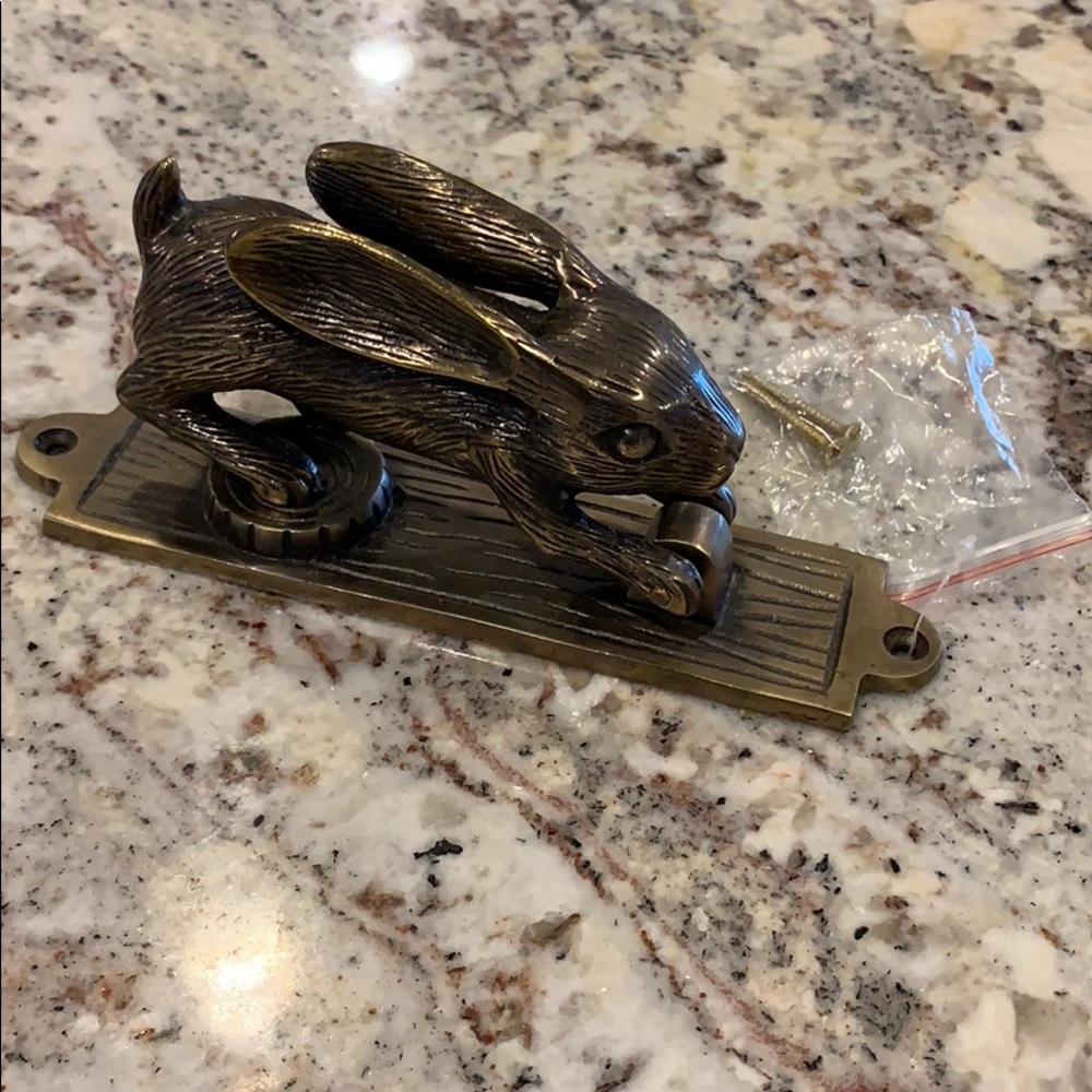 Anthropologie Rabbit Door Knocker
